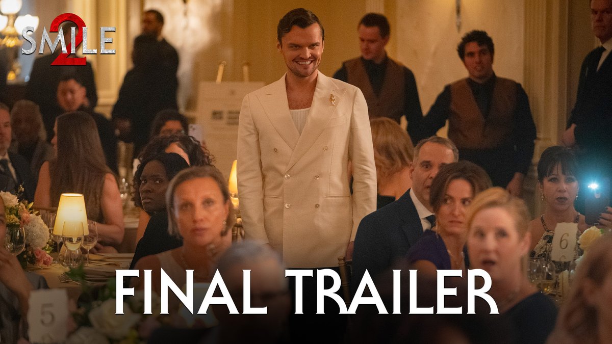 “HEART-POUNDING TERROR FROM START TO FINISH” Get #Smile2 tickets now -- in theatres Friday.