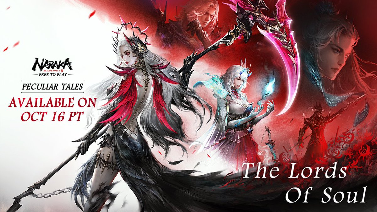 On the darkest night, the Five Reapers arrive in #NARAKABLADEPOINT to take control over your soul! See if your cunning skills can outrun the deadly powers of Aoadon, Anubis, Hades, Yan Wang, and Lucifer!