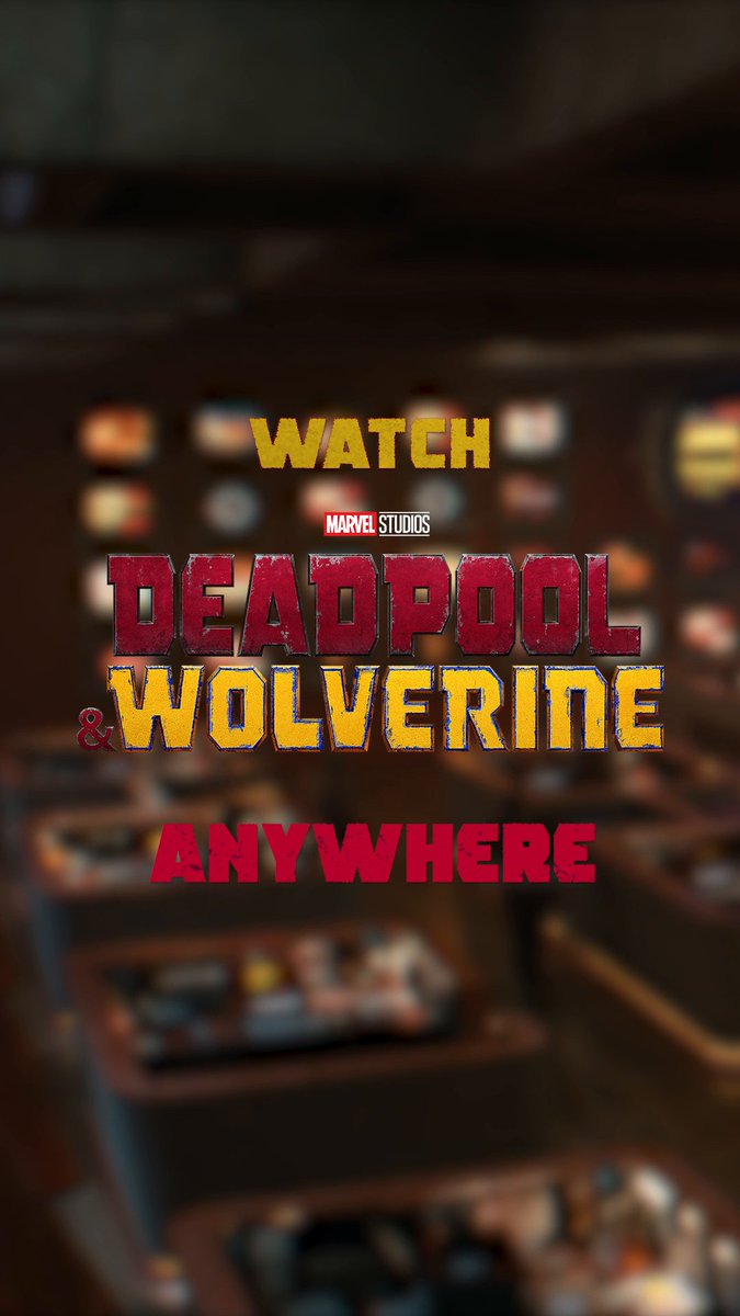Friendly reminder you can watch #DeadpoolAndWolverine anywhere. 👀 Buy it now only on Digital:
