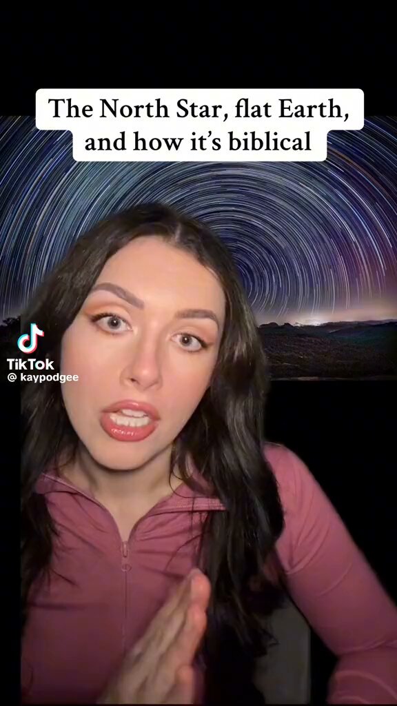 Did you know that the North Star actually proves the Earth is flat and stationary? ⭐️🔭