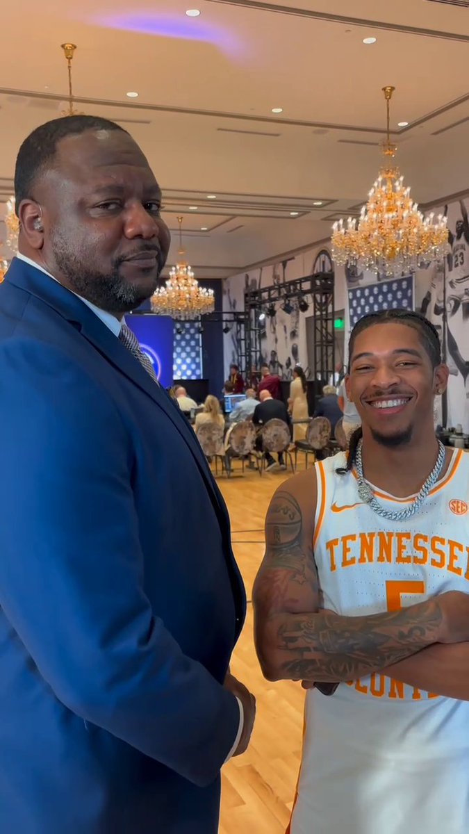 Zakai Zeigler's favorite all-time SEC player is a no-brainer 😂🍊 Ron Slay | Tennessee Basketball