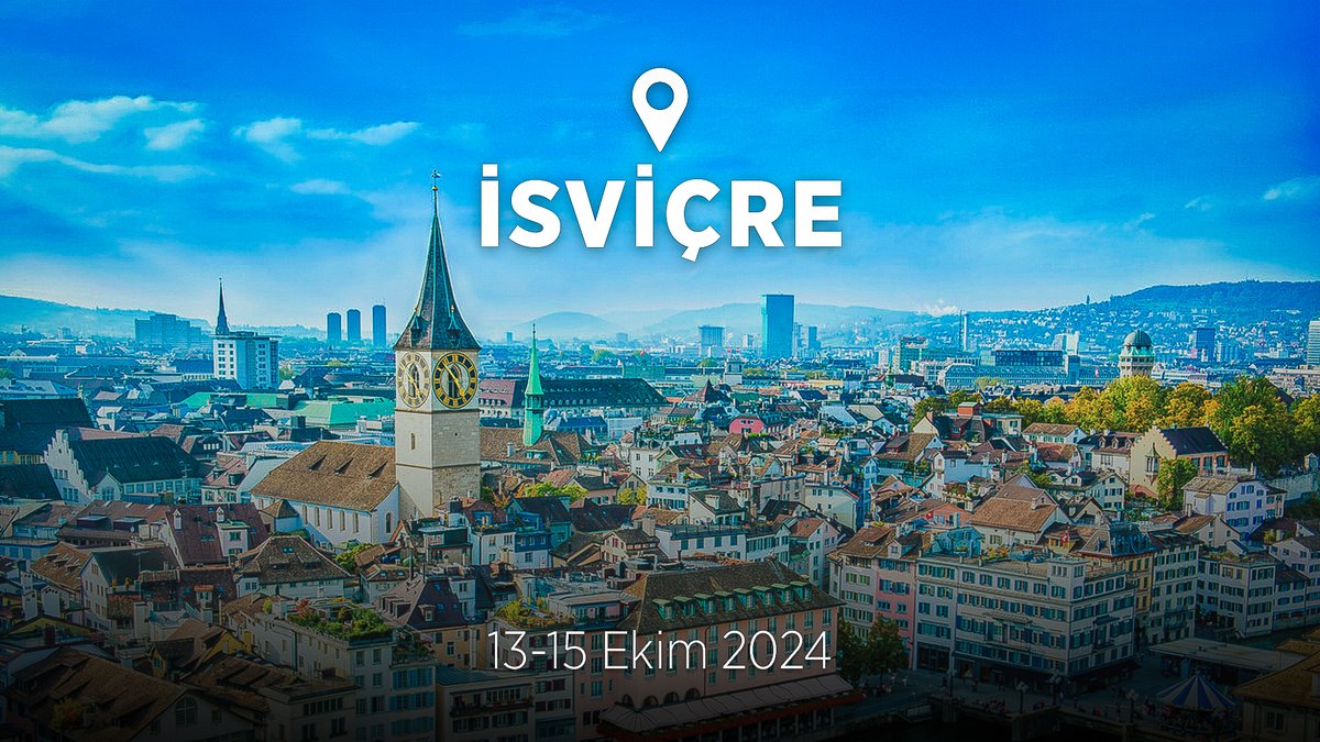 İsviçre programımız 📹