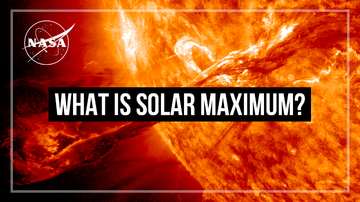 It’s official: We have reached solar max phase! ☀️ 📈 NASA, NOAA, and the international Solar Cycle Prediction Panel just announced that the Sun has reached its solar maximum period. Expect solar eruptions, auroras, and more: