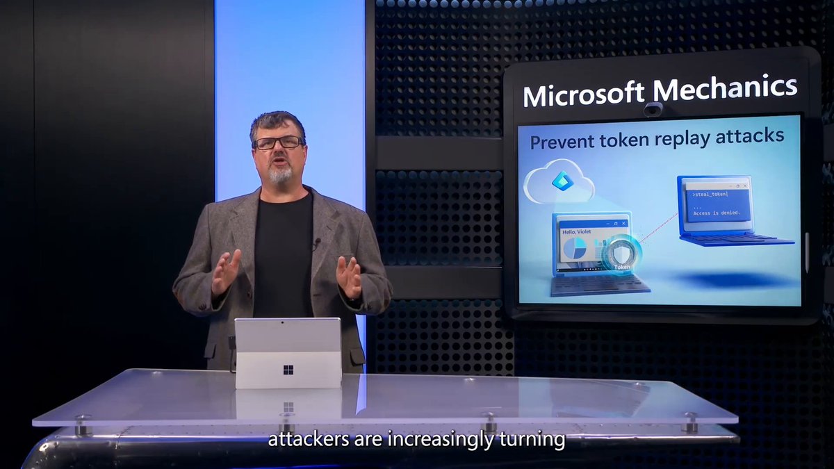 MFA can prevent password attacks, but how can more advanced attacks, such as token theft, be prevented? Our VP Director of Identity Security, Alex Weinert, takes us through the steps. Click to watch the full video: