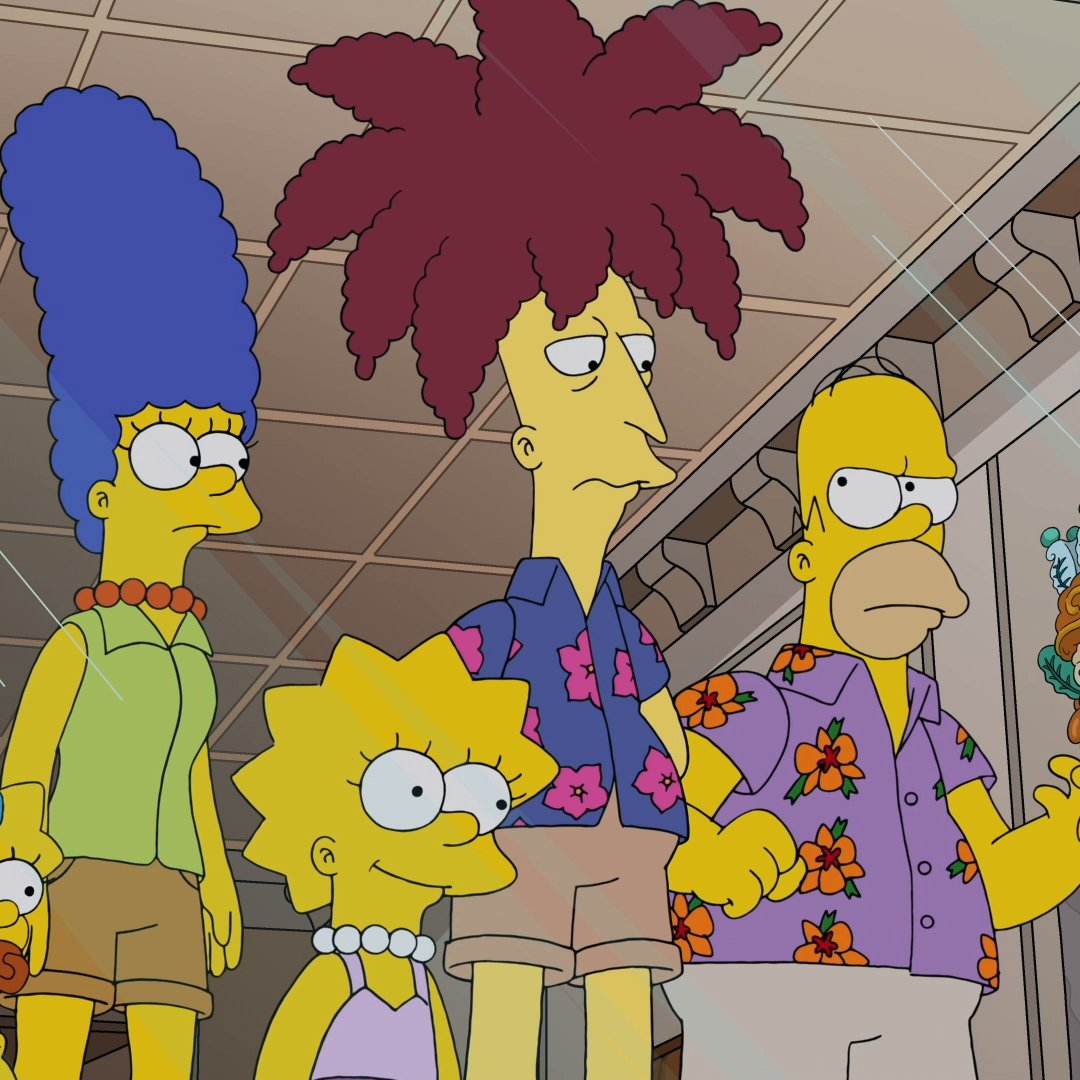 remind me not to book a room next to Sideshow Bob 😅 a new episode of #TheSimpsons drops sunday on @foxtv, next day on Hulu!