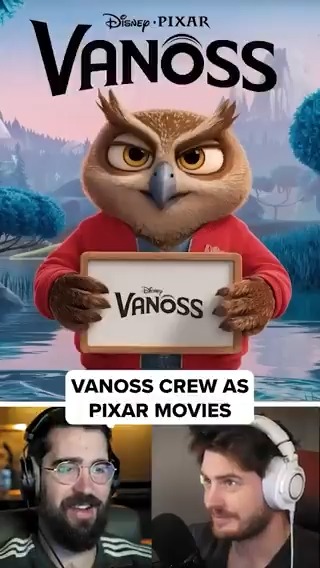 The Vanoss Crew as Pixar Characters 😂