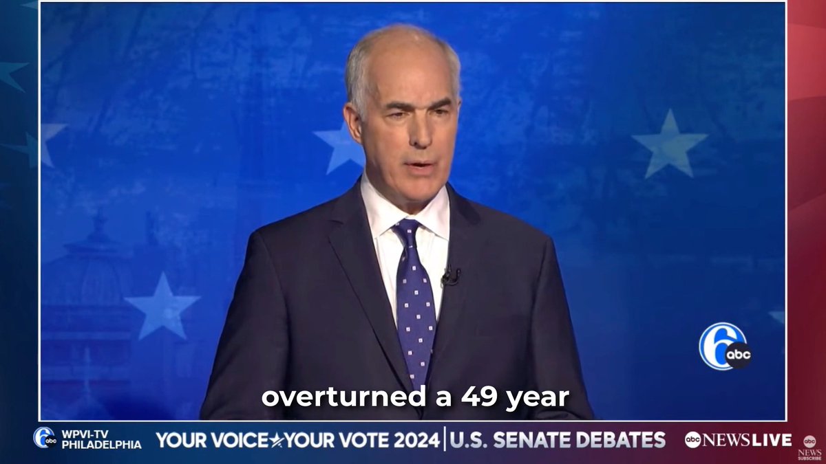 I voted for the Women's Health Protection Act and fought to restore Roe v. Wade. David McCormick would vote against it — and said overturning Roe made him "very, very happy."