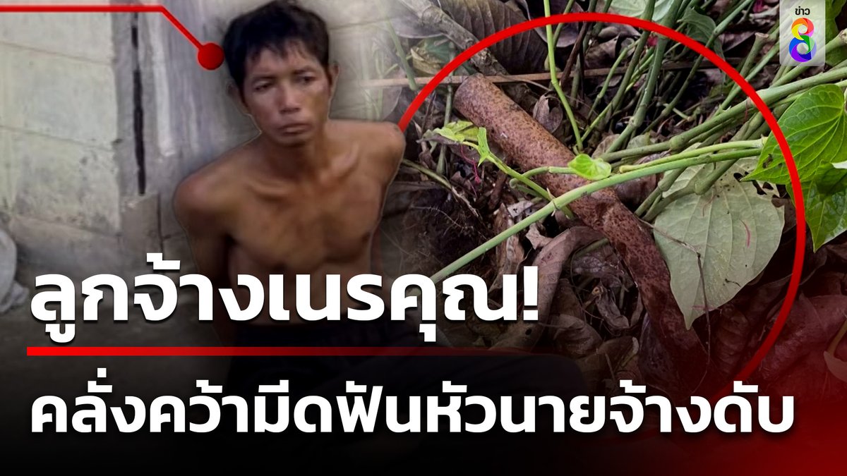 หม่อมหลวง เลี้ยงดูลูกจ้างชาวกัมพูชามานับ 10 ปี จู่ๆ ลูกจ้างเกิดหลอนและคลั่ง คว้ามีดขอ ไล่ฟันหัวจนเสียชีวิต #คุยข่าวเช้าช่อง8 #ฆาตกรรม #ฆ่านายจ้าง #ข่าวอาชญากรรม #ข่าวช่อง8 #ข่าวช่อง8ที่นี่ของจริง #ข่าวออนไลน์ช่อง8