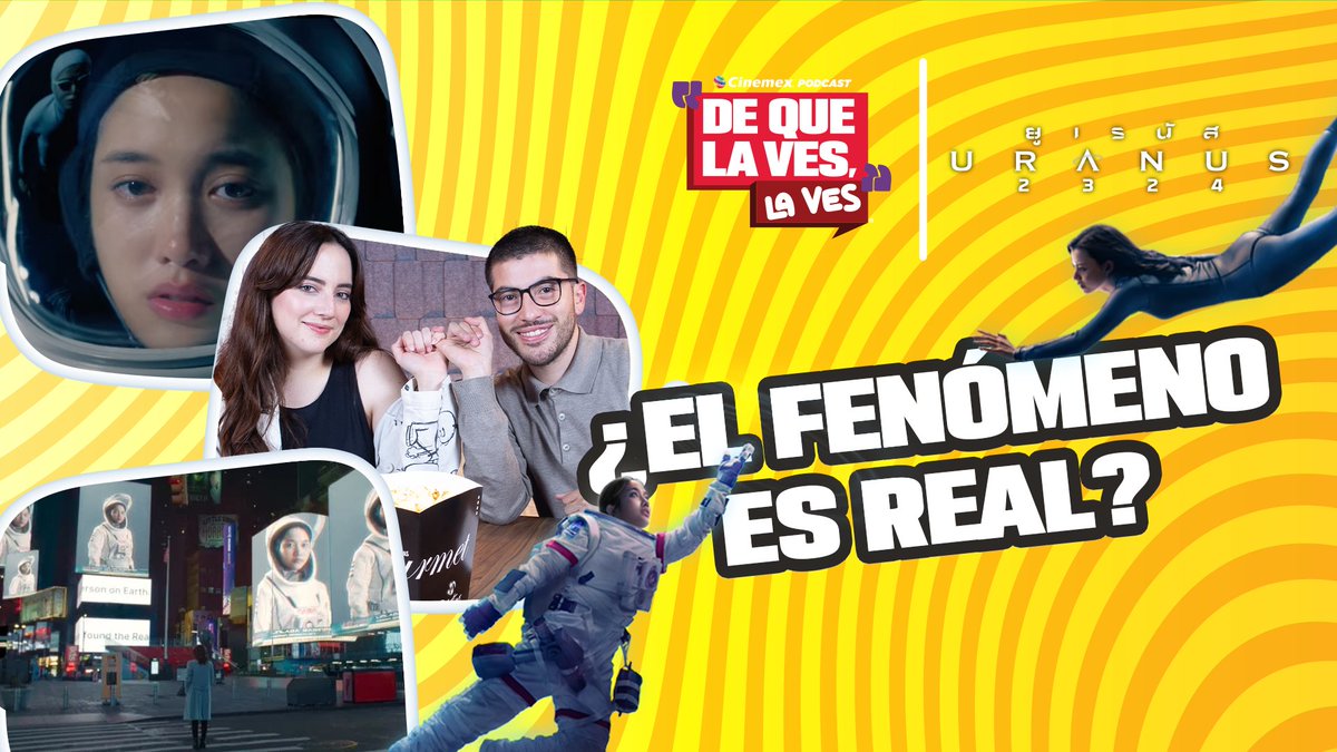 ¿Te atreverías a desafiar al destino para estar con el amor de tu vida? Checa este episodio de #DeQueLaVesLaVes para platicar de #URANUS2324xCinemex. Disfrútalo en YouTube, Spotify y otras plataformas digitales: