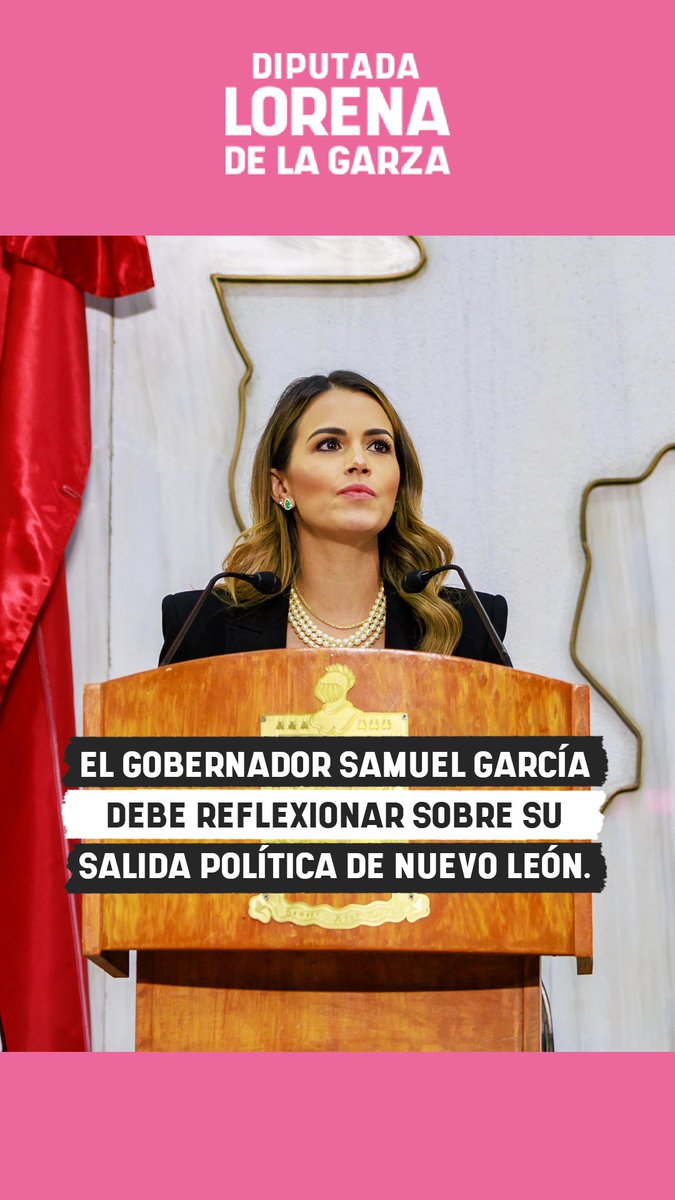 ¿LOGROS EN EL GOBIERNO DE SAMUEL GARCÍA? Qué logros pueden presumir si siguen los escándalos de corrupción, los problemas de movilidad y vivimos una de las épocas más violentas de Nuevo León. Ese gobernador que nos prometió hace 3 años NO EXISTE.