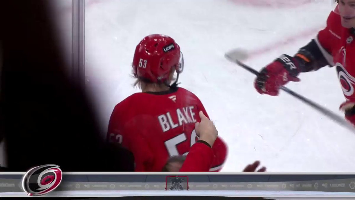 FIRST NHL GOAL FOR JACKSON BLAKE! 🌀