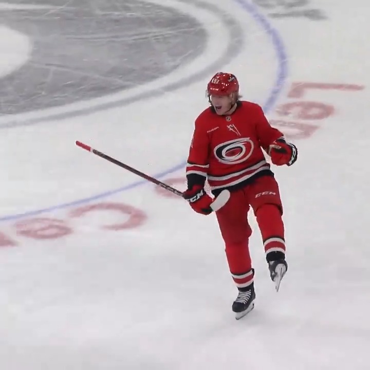 Enjoy that first NHL goal feeling, Jackson Blake!!