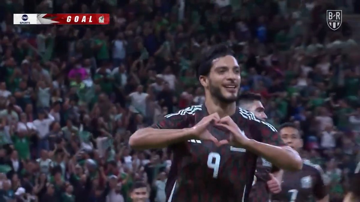 Raúl Jiménez with a perfect free kick to give Mexico the 1-0 lead 🎯 Watch Mexico vs. USA live on TNT and Max 📺
