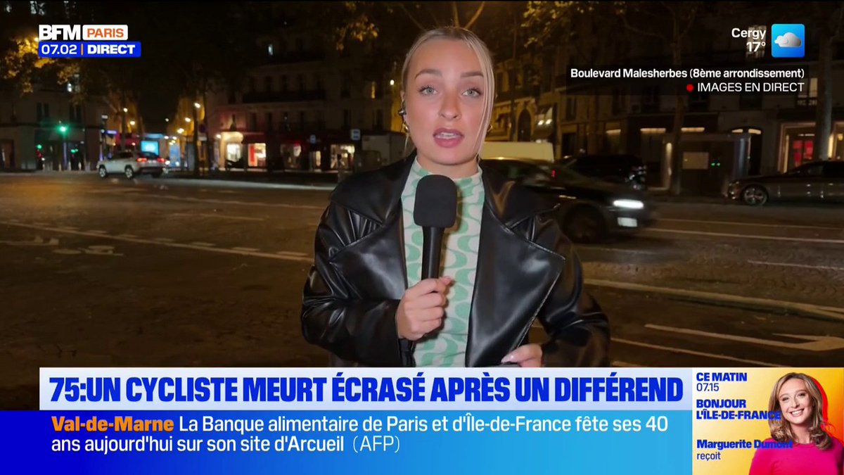 Paris: un cycliste meurt écrasé par un automobiliste après un différend