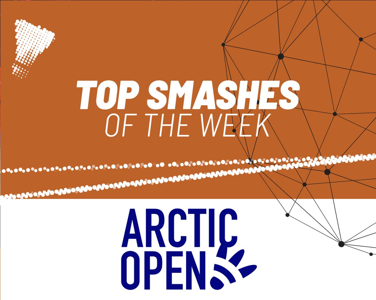 Power and precision in every smash. 💯 #BWFWorldTour #ArcticOpen2024