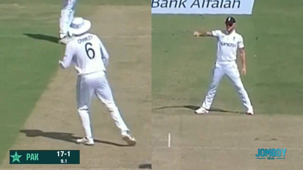 Ben Stokes moves Zak Crawley into the perfect spot to take Shan Masoods wicket, a breakdown