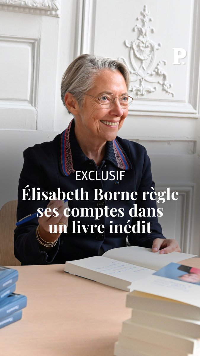 📚Macron, réforme des retraites, 49.3, sexisme, antisémitisme, enfance, rumeurs… L’ex-Première ministre Élisabeth BORNE se livre dans « Vingt Mois à Matignon ». ➡️ Par Mathilde Siraud 🎥 Thibault Cealic