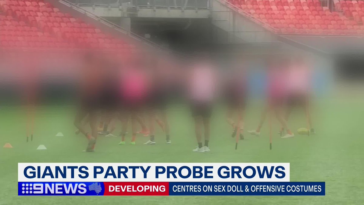 Shocking details are emerging after a now notorious end-of-season party involving up to a dozen Giants players. Tom Morris #9News