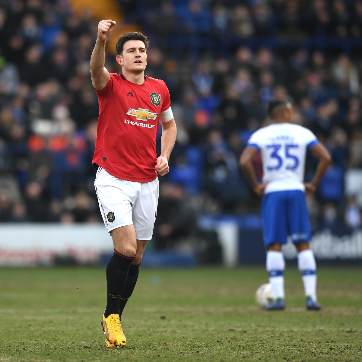 Who knew Harry Maguire had 𝐭𝐡𝐢𝐬 in his locker 👀😅🚀
