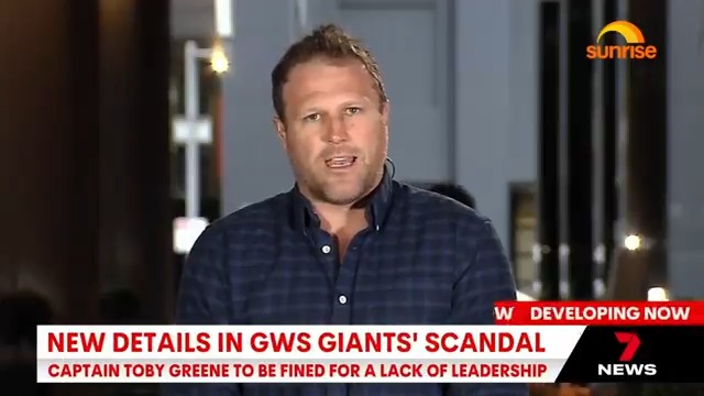 DEVELOPING: There are new details on the GWS Giants scandal that's set to see a number of players suspended for the start of next season. Chief football reporter Mitch Cleary broke the story. #7NEWS