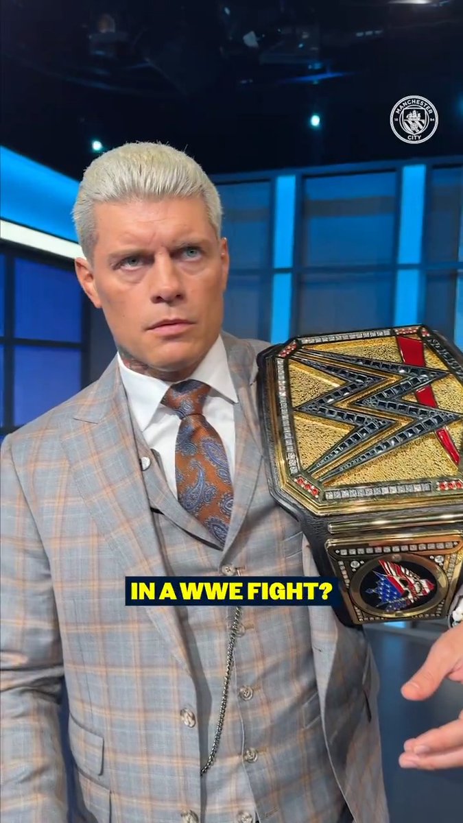 Which City player could take on Cody Rhodes in WWE? 👀