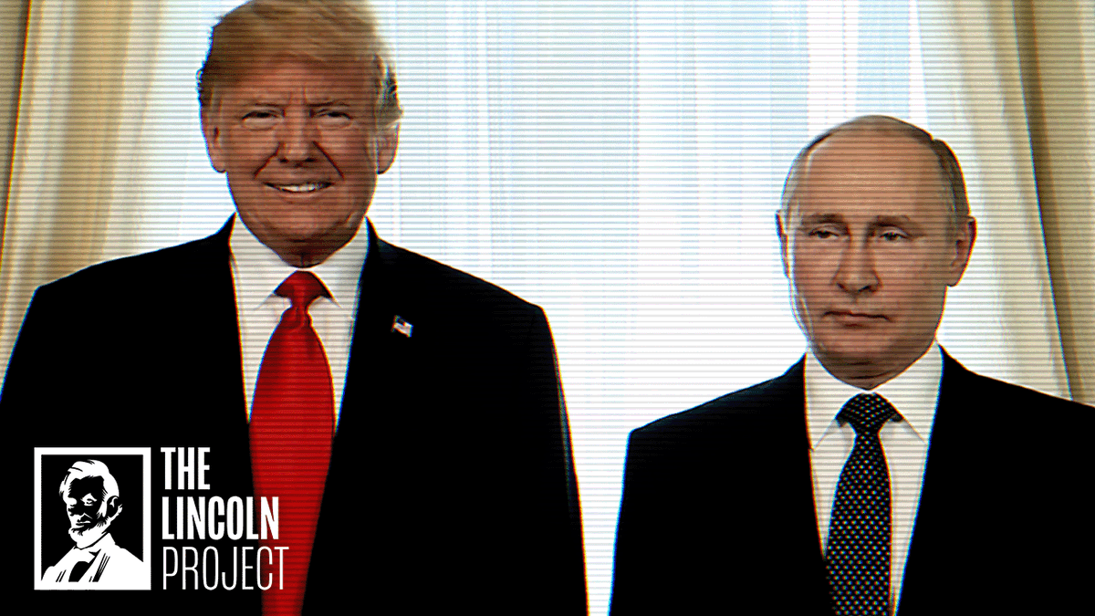 Vladimir Putin is not a friend of the United States, but he is a friend of Donald Trump. That’s why Trump cannot be in the White House.