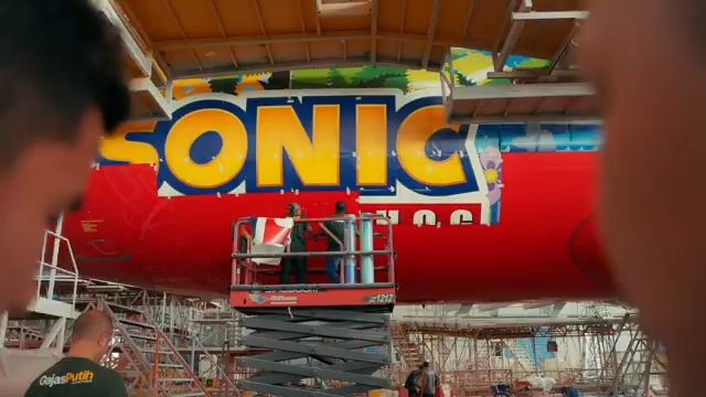 Sonic x AirAsia ✈ ソニックのコラボ機ができるまで！ Watch as the aircraft is transformed with this amazing design featuring Sonic and his friends! #ソニック #sonic