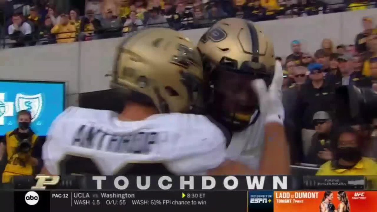 Boiler Up ๐ #OTD in 2021, Purdue Football carded the upset at No. 2 Iowa, 24-7, its second straight win vs. an AP No. 2 team. #B1GFootball