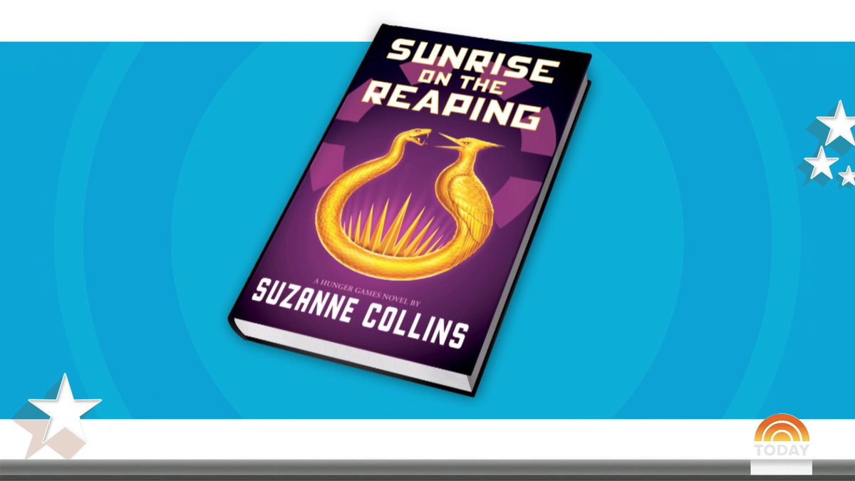 EXCLUSIVE: Take a first look at the cover for Suzanne Collins’ ‘Sunrise on the Reaping,’ the fifth book in the The Hunger Games Books The Hunger Games series! (Scholastic lionsgate)