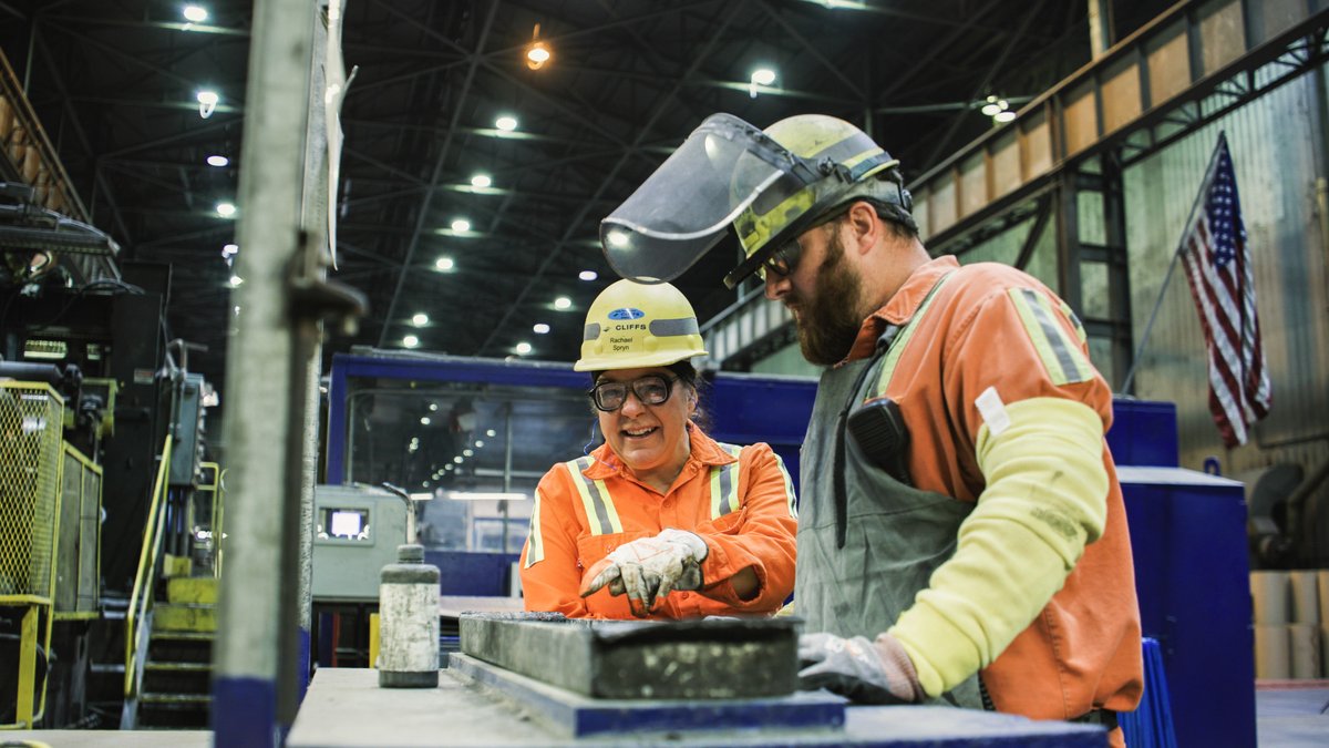 Workers in Butler County, Pennsylvania make the steel that braces our grid. Now, we're helping their manufacturing process become cleaner and more efficient. That means the mill that built America's past will forge its future.