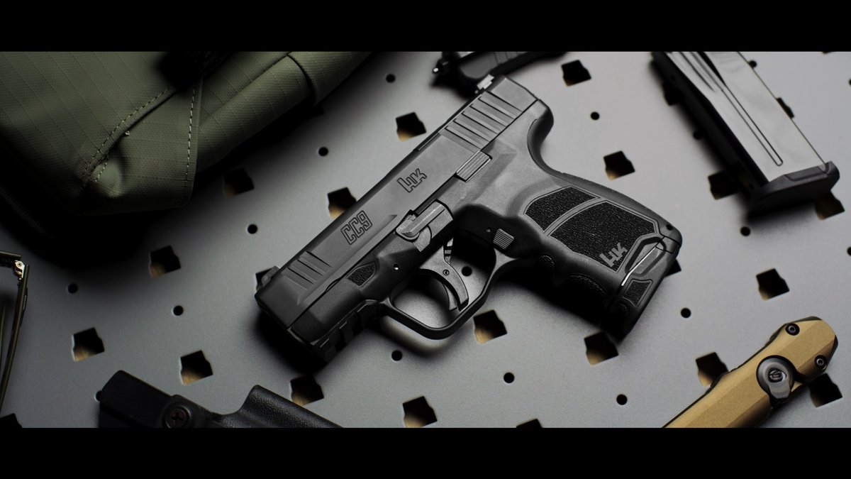 Heckler & Koch is proud to introduce the CC9, an all-new micro-compact, striker-fired, pistol chambered in 9mm. The HK CC9 is a testament to craftsmanship and precision engineering, setting a new standard in the world of micro-compact pistols. Its sleek design is complemented by exceptional attention to detail, ensuring that every element functions seamlessly. The CC9's accuracy and performance excel on the range or in a defensive scenario, making it an excellent choice for shooters of all skill levels. Designed and produced in the US, the CC9 is held to the same global quality standard as all HK firearms.