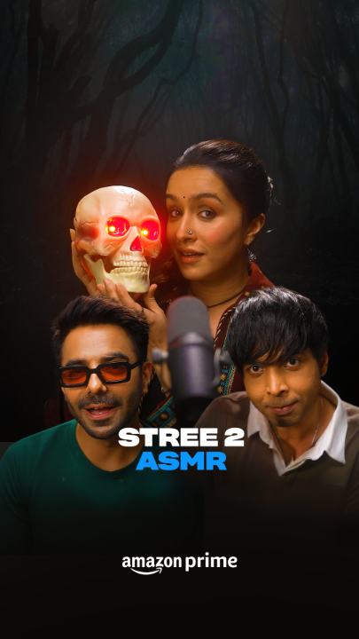 shhhhhh 🤫 the gang has a message for you 👀 #StreeOnPrime, Streeming Now