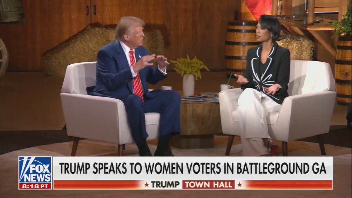 Trump: You can get the prices down Fox host: How? How would you do that? The inflation rate is already coming down Trump: You make donuts. You have the stoves. You have the this. Everything has evolved