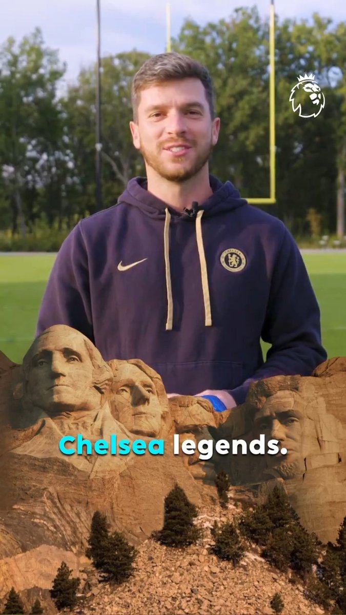 Who's on your Chelsea FC Mount Rushmore? 🔵 Chicago Bears K Cairo Santos knows his Blues 👇