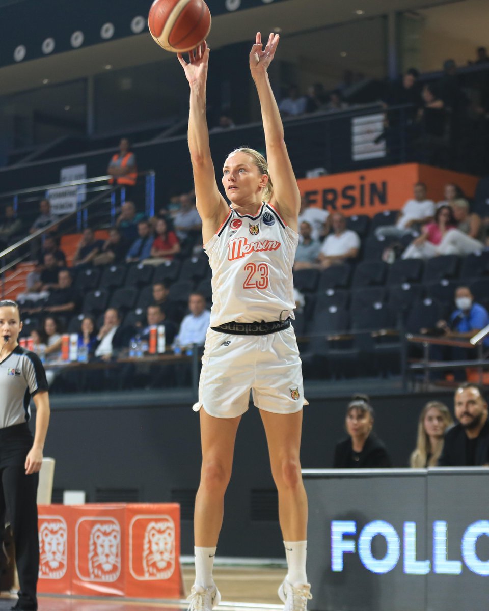 MJ balling out = happy admin 🙃 Marine Johannès with 24 PTS & 6 AST as Çimsa ÇBK Mersin remain perfect in #EuroLeagueWomen Group B!