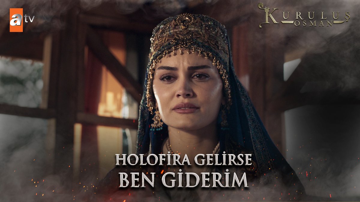 Gonca Hatun, obada Holofira'yı istemiyor! "Holofira gelirse ben giderim." #KuruluşOsman atv