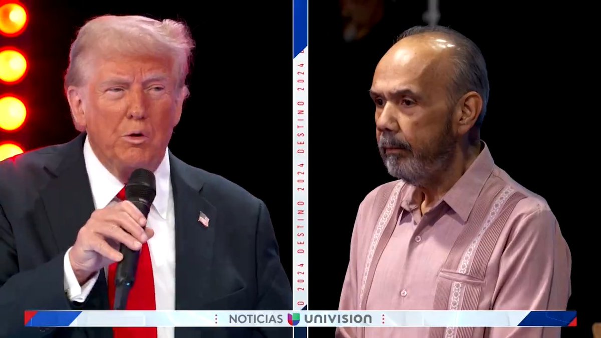 Q: Do you really believe that people are eating people’s pets? Trump: It was reported. All I do is report (It has been debunked over and over again and these lies have resulted in threats of violence against residents in Springfield)