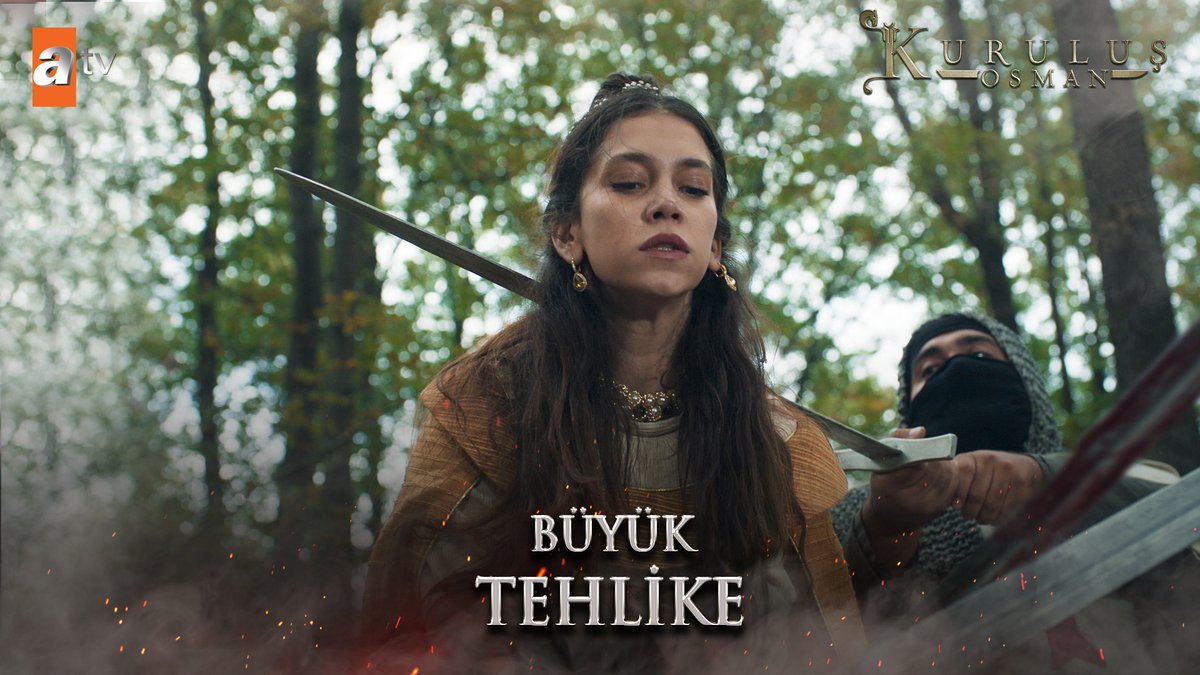 Büyük tehlike... "Bu bizim savaşımız, ya birlikte savaşırız ya da yan yana ölürüz!" #KuruluşOsman atv