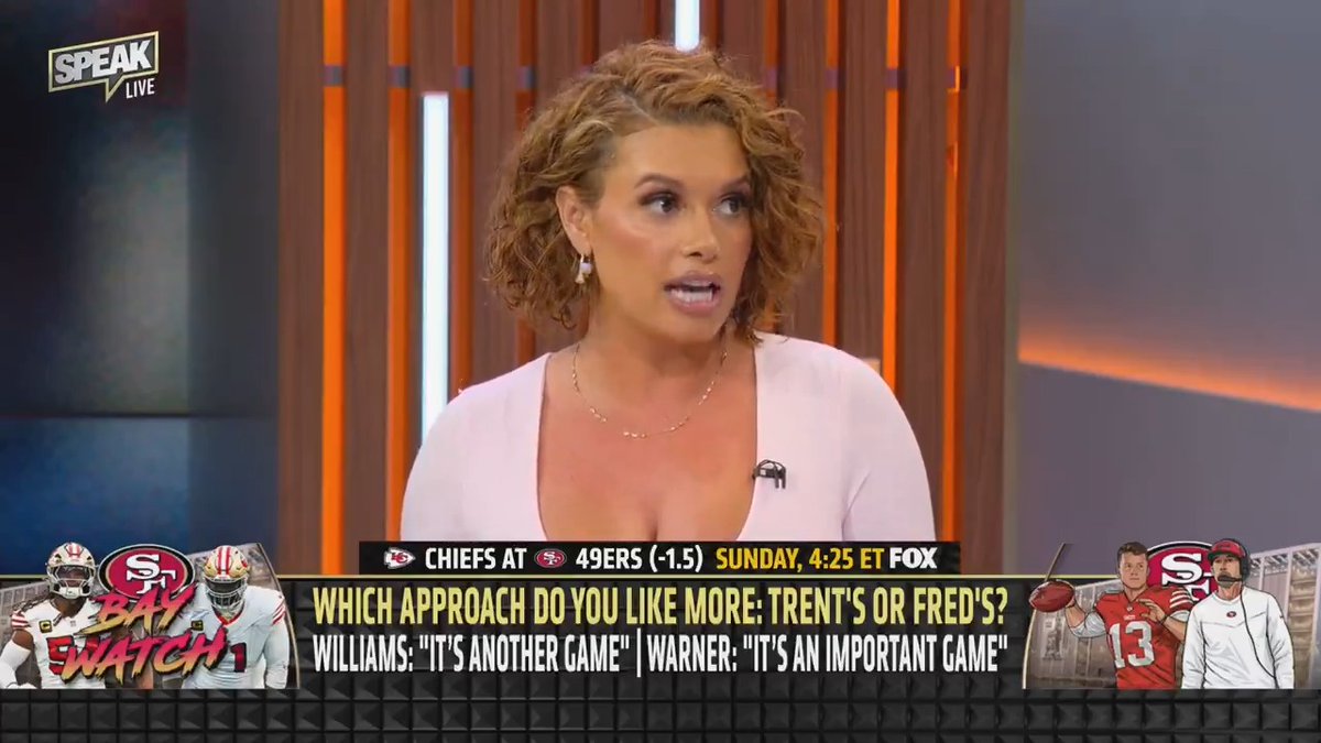 .Joy Taylor explains why Sunday's game against the Chiefs is important for the 49ers "They know they can beat everybody, they know that because they have... except for the Kansas City Chiefs."