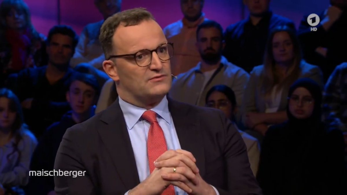 „Es gibt nicht das Recht, dass sich jeder auf der Welt das Land, in dem er leben möchte, aussuchen kann. Und wir halten das auch nicht durch“, so @JensSpahn (CDU·CSU) zur Migrationsdebatte. #maischberger #Migration Das Erste