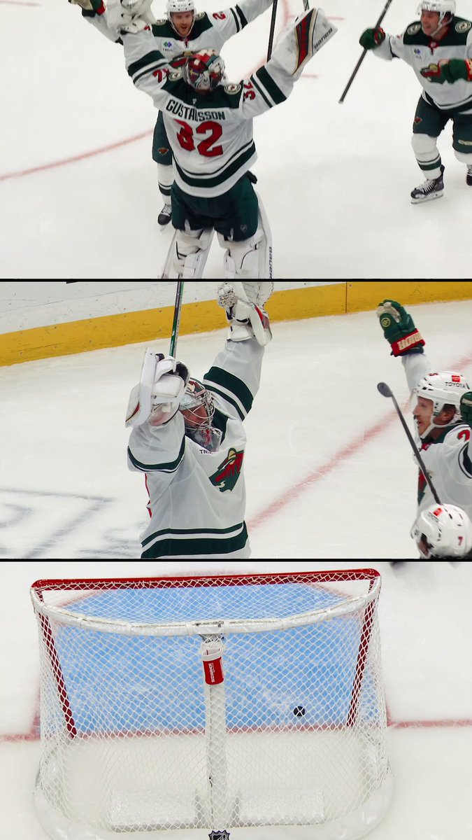 We simply cannot get enough of this goalie goal. 🚌 Multi-Angle Highlight presented by Discover