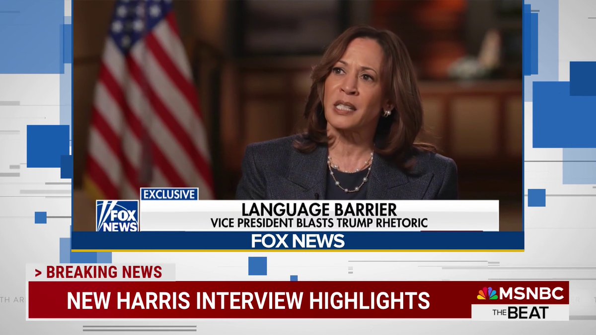 Sunny Hostin, co-host on "The View," shares her reaction to Vice President Kamala Harris' Fox News interview while on The Beat with Ari Melber with Ari Melber. "What I am very tired of is this trope of the angry Black woman. She was not angry, she was in command of the facts," she says.