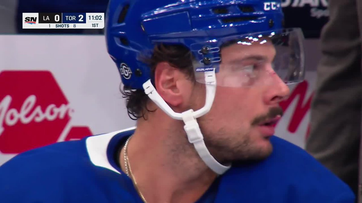 AUSTON MATTHEWS HAS HIS FIRST HAS THE CAPTAIN🚨