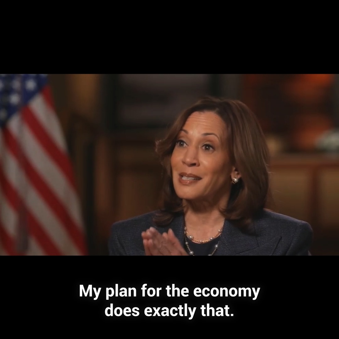 My plans for the economy will strengthen our economy. Trump's will make it weaker. Those are the facts.