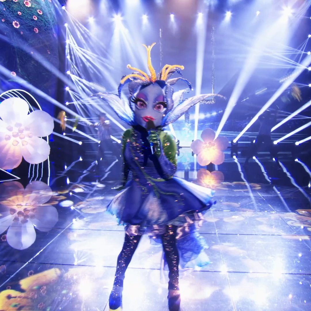 Blooming with excitement over #BluebellMask's performance! 😍 #TheMaskedSinger