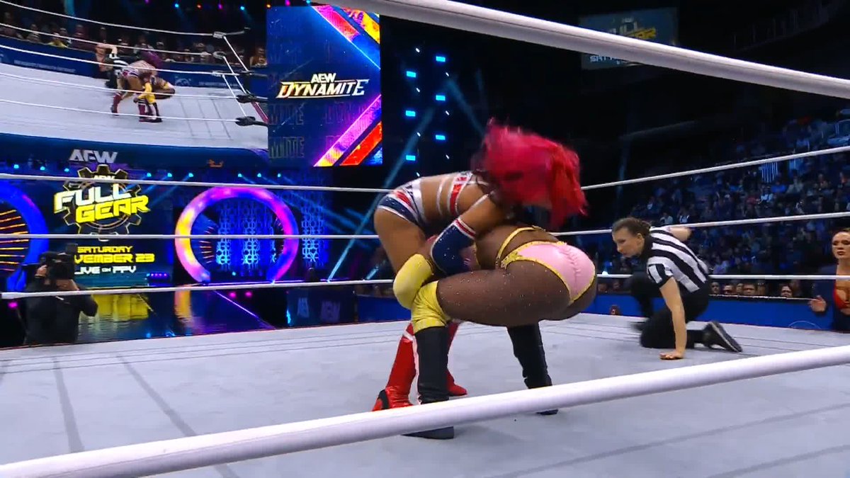 Air Raid Crash WITH AUTHORITY! Watch #AEWDynamite LIVE on TBS! Último Moné | Queen Aminata クィーンアミナタ