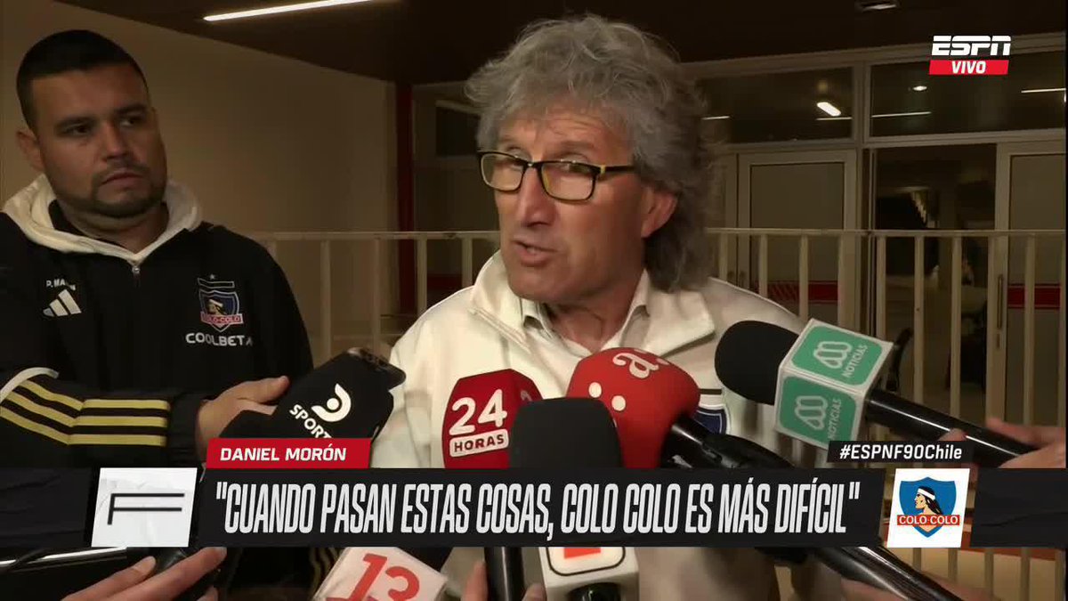 Daniel Morón : "Colo-Colo está acostumbrado. A TODO Y CONTRA TODOS" Pegue ídolo pegue