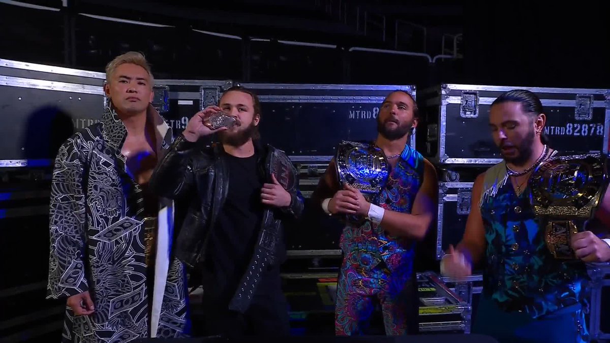 The Elite have a 'special' birthday gift for Kenny Omega Watch #AEWDynamite LIVE on TBS! Matthew & Nicholas Jackson | Jack Perry | Kazuchika Okada