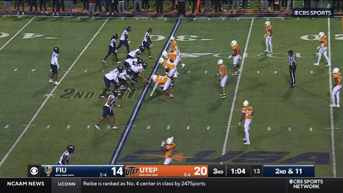 This UTEP Football celly after the INT is 🔥🔥
