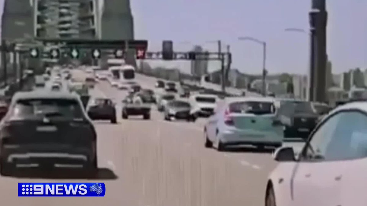 Two people have been killed in a horror crash on the Sydney Harbour Bridge. A vehicle travelling north swerved into the southbound lane this afternoon, causing an initial head-on collision, with four cars and a bus caught up in the carnage. Massilia Aili Annalise Bolt #9News